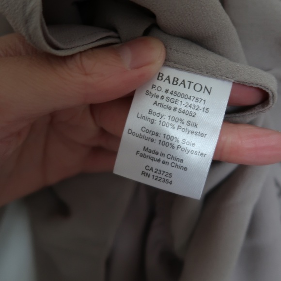 Aritzia Babaton Alexander Blouse Size XS - Picture 3 of 5